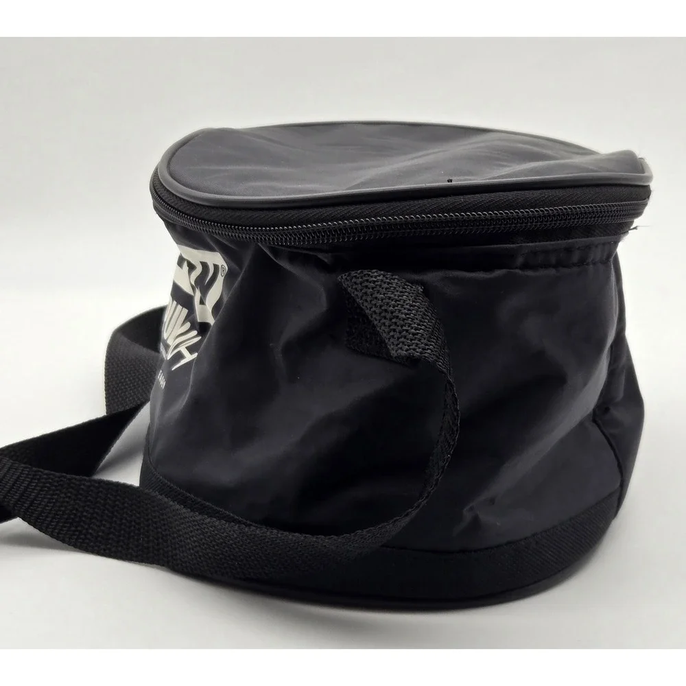 Craftsman Incredi-Pull Mens Large Black Insulated Cooler Bag Zipper Nylon